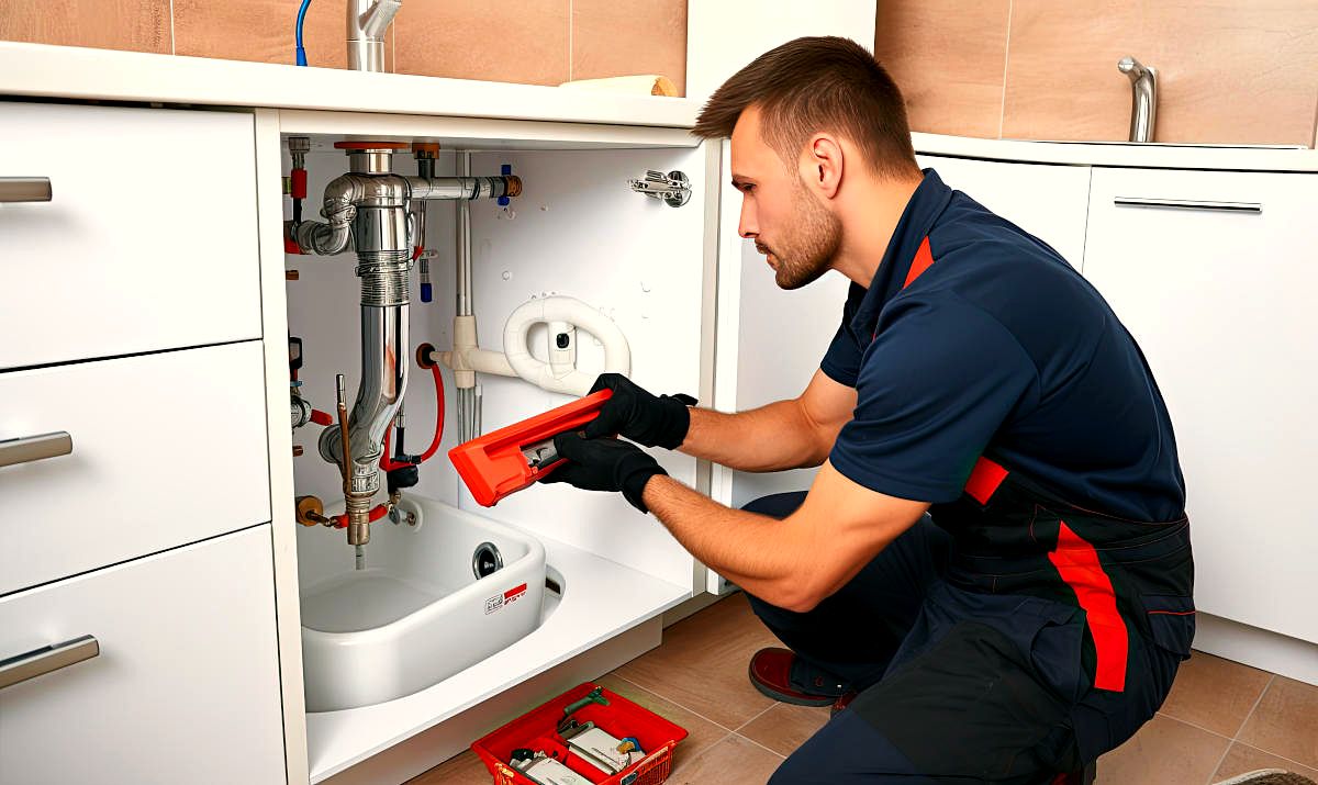 Lindsay Plumbing and Heating Inc at work